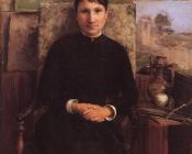 埃米尔 弗里恩特 : Portrait de Mme Petitjean